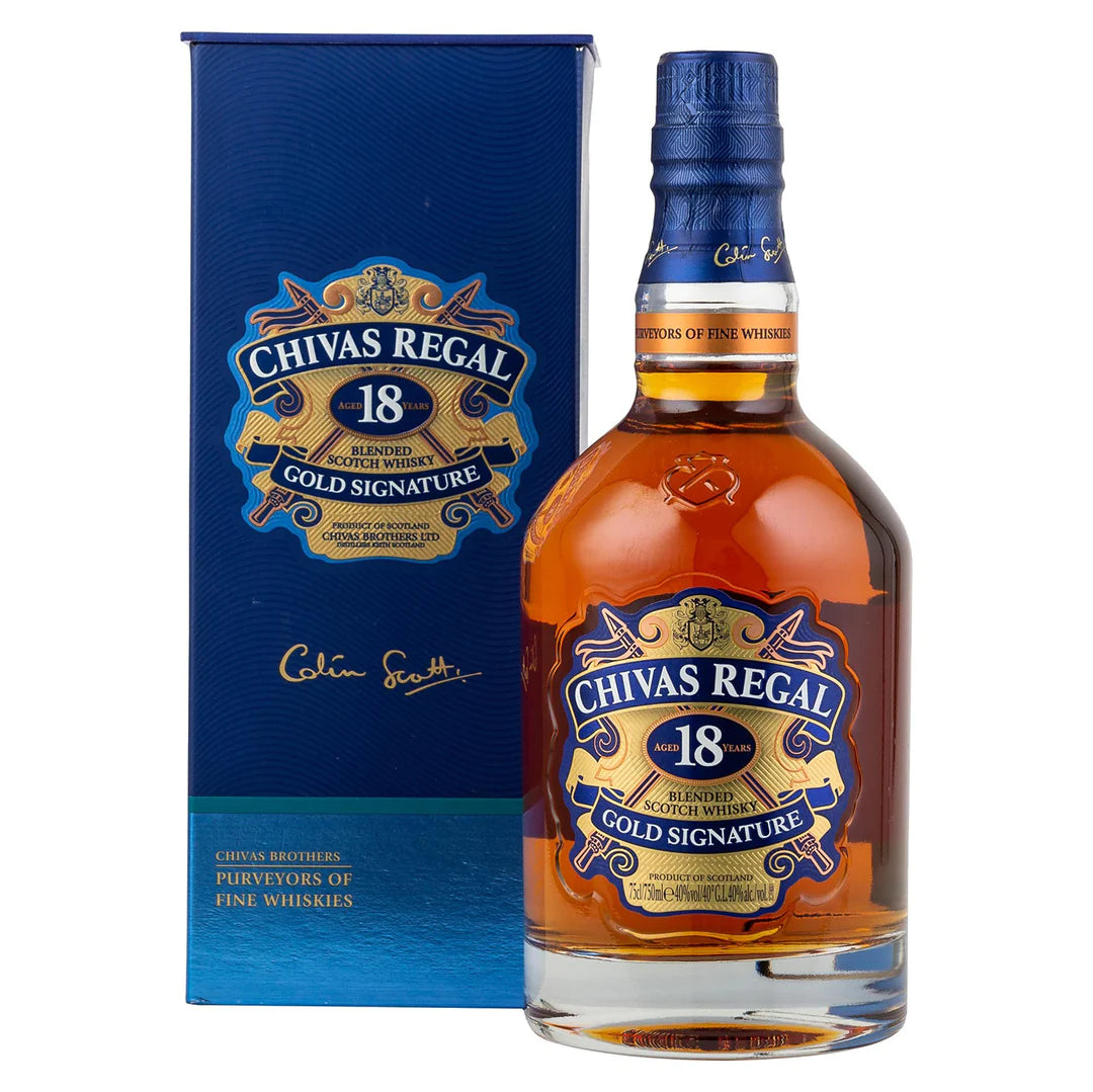 CHIVAS REGAL 18 YEARS BLENDED SCOTCH 75CL
