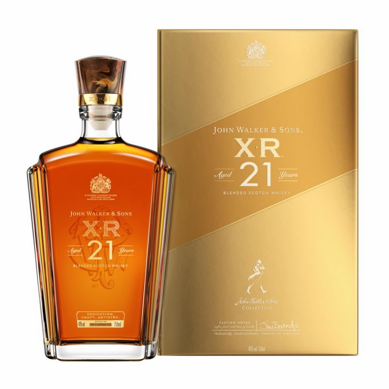 JOHNNIE WALKER XR 21 YEARS BLENDED SCOTCH 75CL