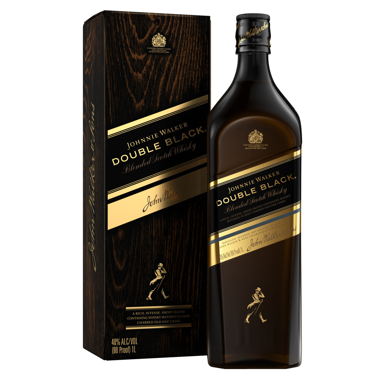 JOHNNIE WALKER DOUBLE BLACK BLENDED SCOTCH 75CL