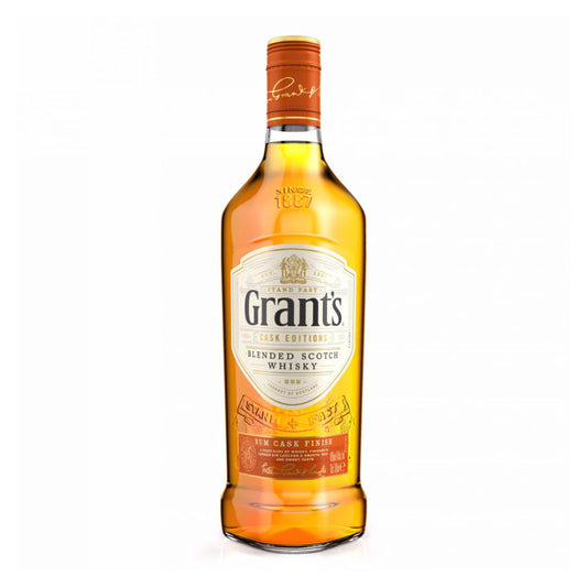 GRANT'S RUM CASK FINISH BLENDED SCOTCH WHISKY 75CL
