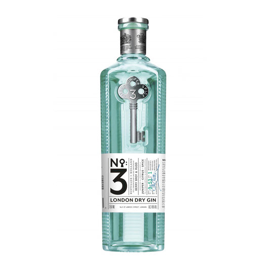 NBR.3 LONDON PREMIUM DRY GIN 70CL