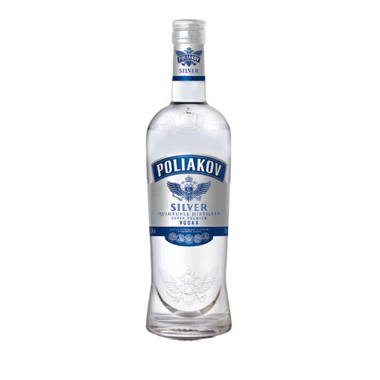 POLIAKOV VODKA SILVER 70CL