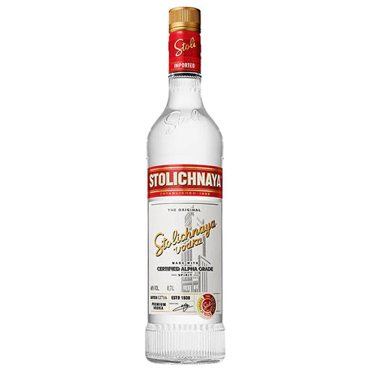 STOLICHNAYA PREMIUM VODKA 75CL